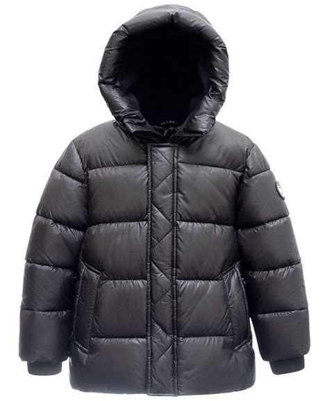 michael kors boys winter jackets|michael kors winter puffer jacket.